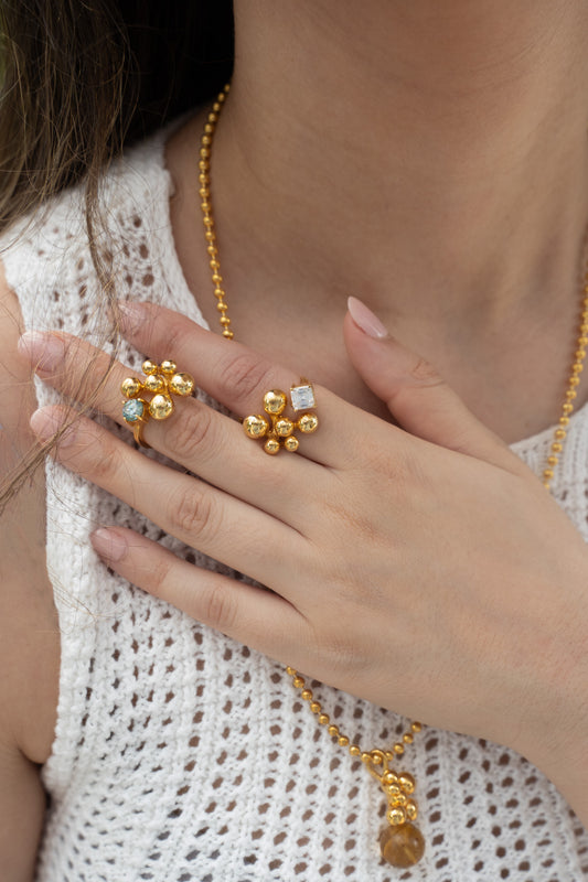 Anillo Arrecif CLAUS Topacio