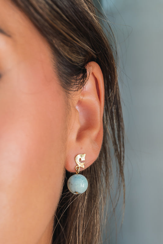 Aretes Marlata Larimar